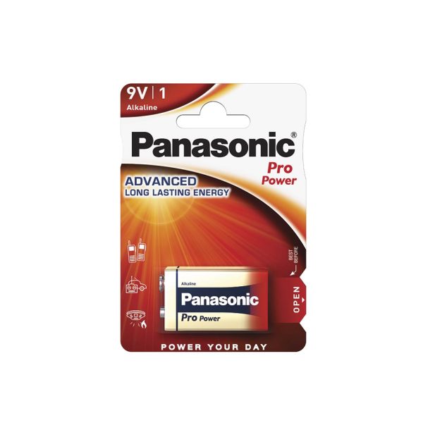 Panasonic Pro Power 9V 6LR61PPG/1BP 1kpl/pkt