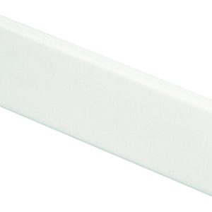 E.T. Listat, peitelista10x42x2200 valkoinen muovi