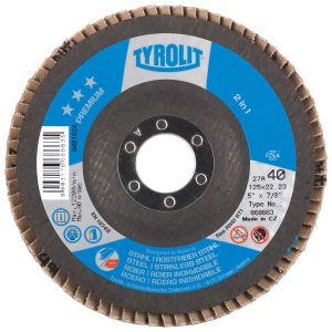 Tyrolit Lamellilaikka 125x22,23 P40
