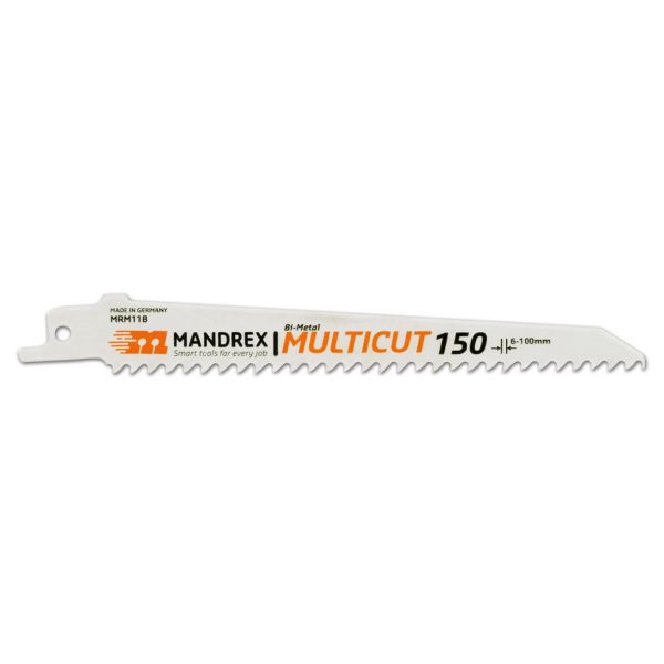 Puukkosahanterä Mandrex Multicut 230mm, 2kpl/pkt