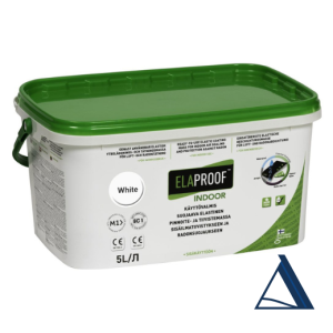 Pinnoitemassa Elaproof Indoor 5 L White