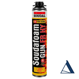 Uretaanivaahto Soudafoam FR HY palopistoolivaahto 750 ml