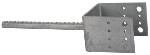 Pilarikenkä 100mm kiinteä valuun, poistuva