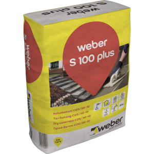 Kuivabetoni/S100/Weber/Vetonit/25kg