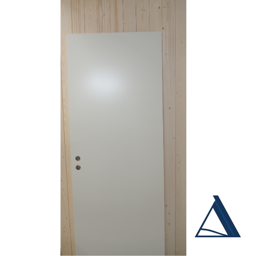 Laakaovi 7x21 valkoinen huullettu