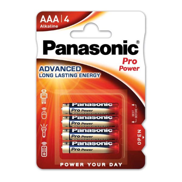 Panasonic Pro Power AAA LR03PPG 4kpl/pkt