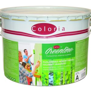 Coloria Greenline Puolihimmeä Remonttimaali C-pohja 9 L