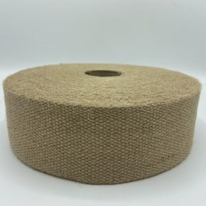 Juuttinauha 60mm ruskea, luonnollinen väri, Eurooppalainen