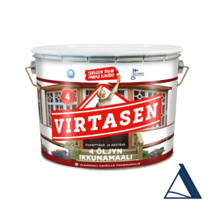Virtasen 4 öljyn Ikkunamaali A+A valkoinen 2,7l