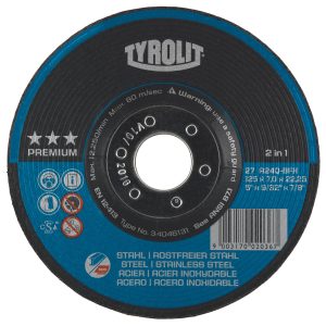Tyrolit Hiomalaikka 125x7,0x22,23 Premium