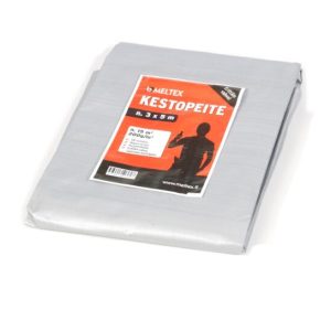 KESTOPEITE 3x5m, musta/hopea