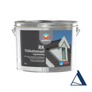 RK TIILIKATTOMAALI ESKARO 18L MUSTA