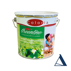 Coloria Greenline Himmeä Sisustusmaali A -pohja 2,7 L