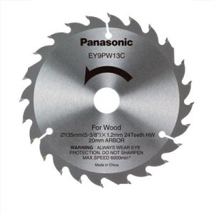 PANASONIC Pyörösahanterä 135x20x1,2mm Z24