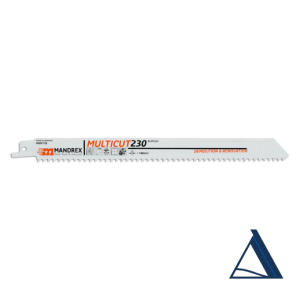 Puukkosahanterä Mandrex Multicut-demo 230mm, 2kpl/pkt.