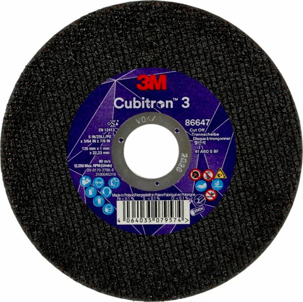 3M Katkaisulaikka Cubitron 3 125x1,0x22,23mm