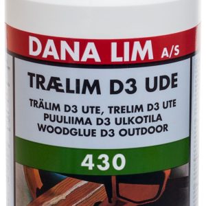 Danalim kosteudenkestävä puuliima 750ml D3 430